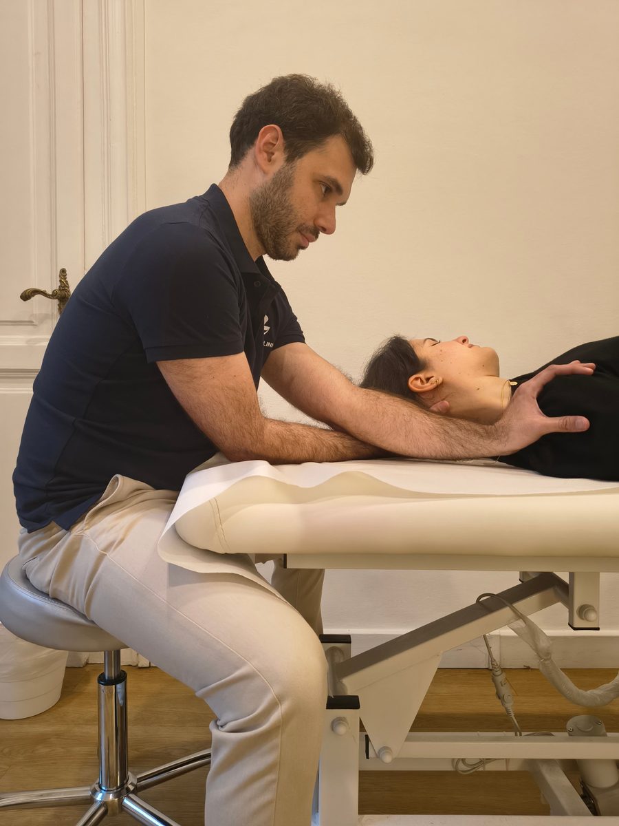 Trattamento osteopatico del collo presso Lambda Clinic, Roma Prati